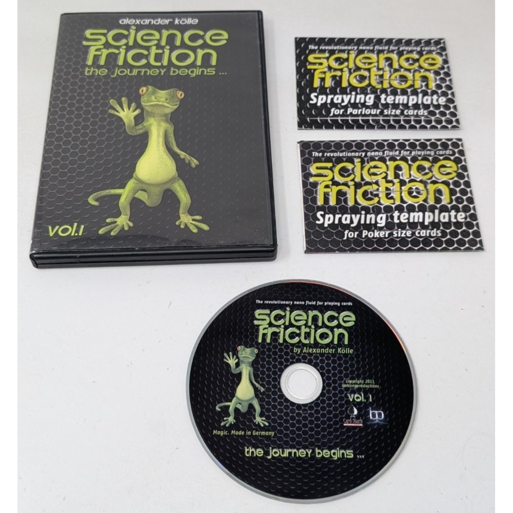 Alexander Kolle Science Friction DVD‎ Volume 1 Magic Card Trick